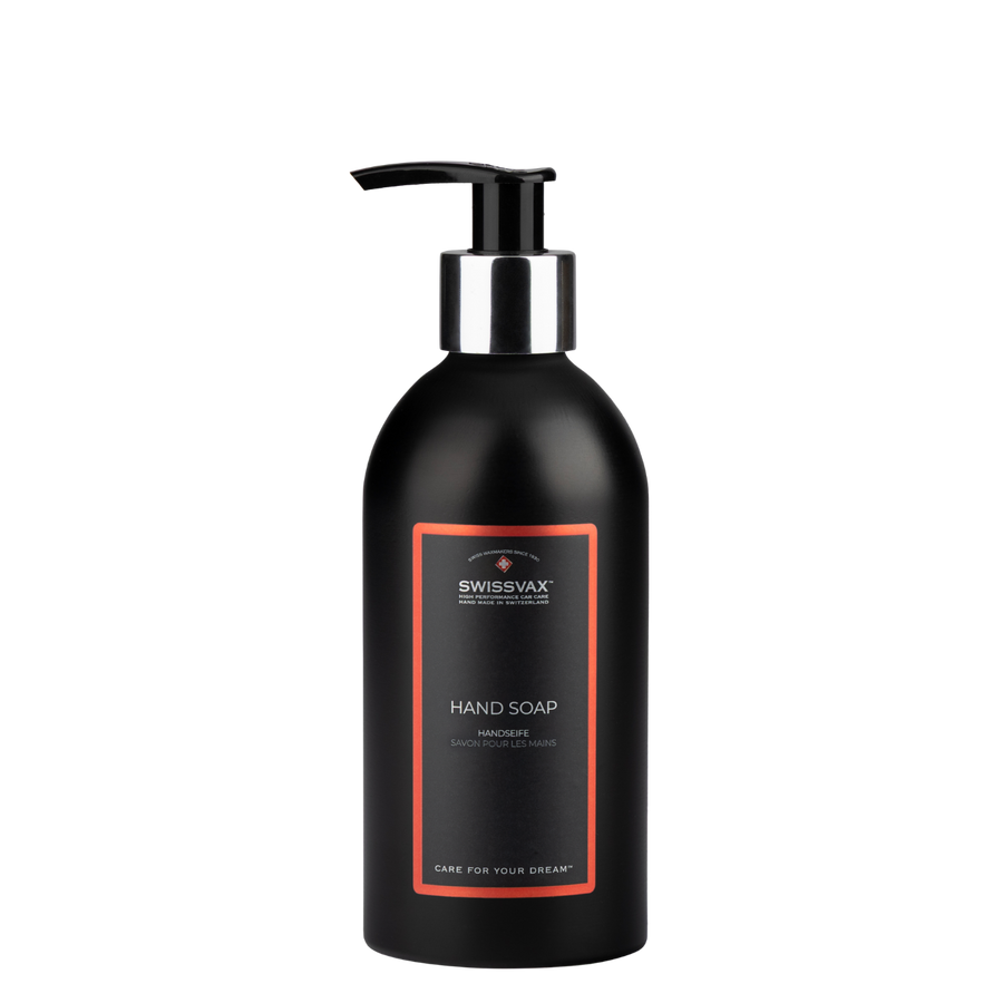 Swissvax mýdlo na ruce 250 ml – luxusní mýdlo pro garáž
